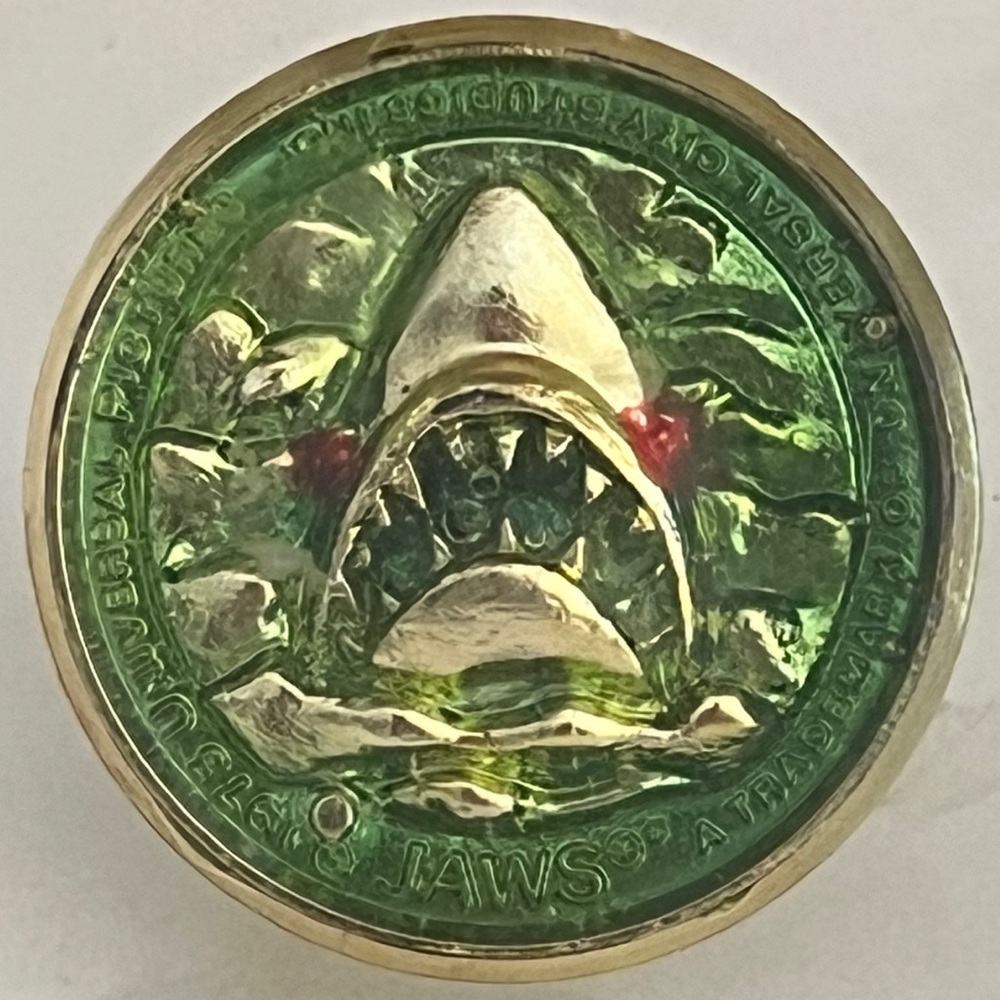 Original JAWS Movie 1975 Promotional Plastic Ring - Universal Studios Split Band - Picture 12 of 17